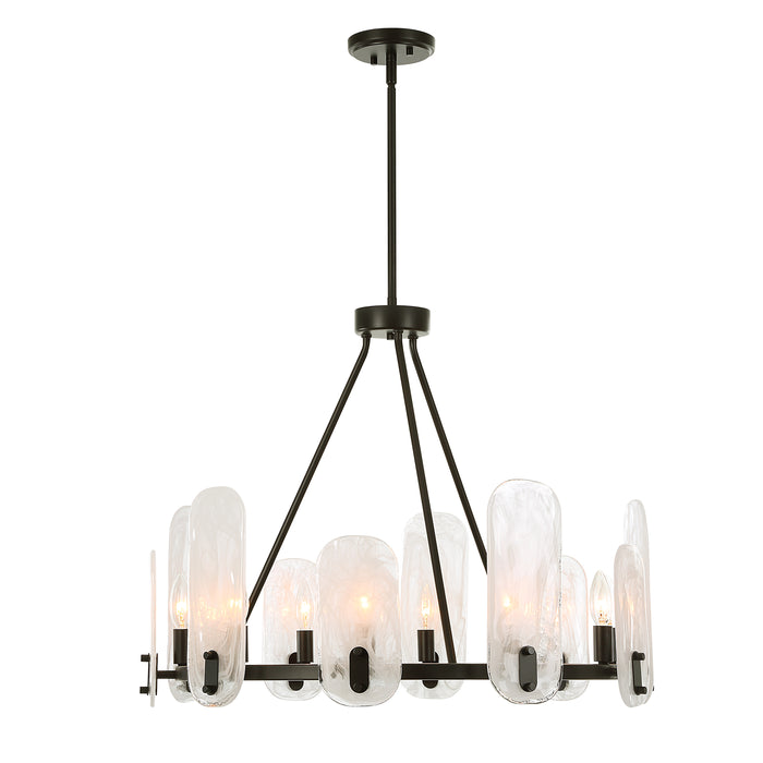 Ellipse Ten Light Chandelier-Uttermost-Lighting Design Store