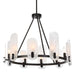 Ellipse Ten Light Chandelier-Uttermost-Lighting Design Store