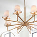 Lassen Eight Light Chandelier-Uttermost-Lighting Design Store