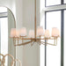 Lassen Eight Light Chandelier-Uttermost-Lighting Design Store