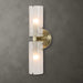 Mistie Two Light Wall Sconce Antique Brass-Sconces-Uttermost-Lighting Design Store
