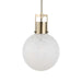 Huch One Light Pendant Antique Brass-Mini Pendants-Uttermost-Lighting Design Store