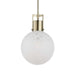 Huch One Light Pendant Antique Brass-Mini Pendants-Uttermost-Lighting Design Store