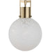 Huch One Light Pendant Antique Brass-Mini Pendants-Uttermost-Lighting Design Store