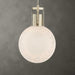 Huch One Light Pendant Antique Brass-Mini Pendants-Uttermost-Lighting Design Store
