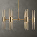 Cret LED Chandelier Oxidized Brass-Mid. Chandeliers-Uttermost-Lighting Design Store