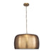 Lemont One Light Pendant Antique Brass-Pendants-Uttermost-Lighting Design Store