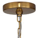Lemont One Light Pendant Antique Brass-Pendants-Uttermost-Lighting Design Store