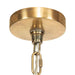 Kauri One Light Pendant Antique Brass-Pendants-Uttermost-Lighting Design Store