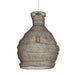 Murmur One Light Pendant Antique Brass-Pendants-Uttermost-Lighting Design Store