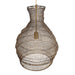Murmur One Light Pendant Antique Brass-Pendants-Uttermost-Lighting Design Store