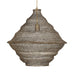Sigh One Light Pendant Antique Brass-Pendants-Uttermost-Lighting Design Store