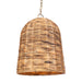 Rotorua One Light Pendant Antique Brass-Pendants-Uttermost-Lighting Design Store