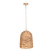 Rotorua One Light Pendant Antique Brass-Pendants-Uttermost-Lighting Design Store