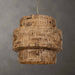 Water Hyacinth Four Light Pendant Antique Brass-Pendants-Uttermost-Lighting Design Store