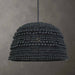 Persephone One Light Pendant Matte Black-Pendants-Uttermost-Lighting Design Store