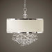 Fascination Three Light Pendant Silver-Pendants-Uttermost-Lighting Design Store