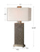 Canfield One Light Table Lamp Coffee Bronze-Lamps-Uttermost-Lighting Design Store