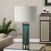 Almanzora One Light Table Lamp Blue, Bronze, Brushed Nickel-Lamps-Uttermost-Lighting Design Store