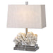 Coral One Light Table Lamp Ivory Coral-Lamps-Uttermost-Lighting Design Store