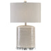 Modica One Light Table Lamp Brushed Nickel-Lamps-Uttermost-Lighting Design Store