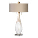 Cardoni Two Light Table Lamp Brushed Brass-Lamps-Uttermost-Lighting Design Store