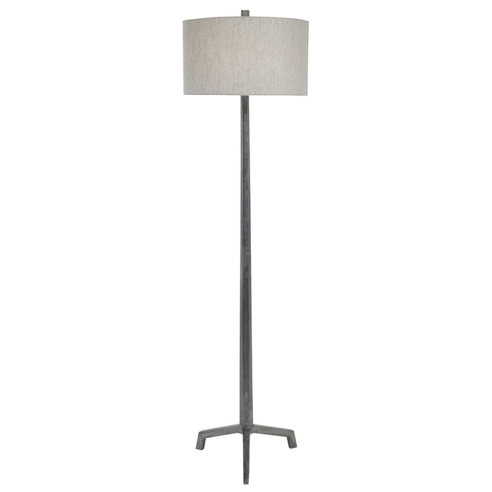 Ivor One Light Floor Lamp Cast Iron-Lamps-Uttermost-Lighting Design Store