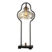 Cotulla One Light Desk Lamp Antique Brass-Lamps-Uttermost-Lighting Design Store