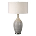 Dinah One Light Table Lamp Polished Nickel-Lamps-Uttermost-Lighting Design Store