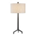 Ivor One Light Table Lamp Raw Steel And Burnished Distressing-Lamps-Uttermost-Lighting Design Store