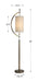 Balaour One Light Floor Lamp Antique Brass-Lamps-Uttermost-Lighting Design Store