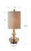 Formoso One Light Table Lamp Antique Brass Steel-Lamps-Uttermost-Lighting Design Store