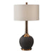 Arnav One Light Table Lamp Golden Bronze-Lamps-Uttermost-Lighting Design Store