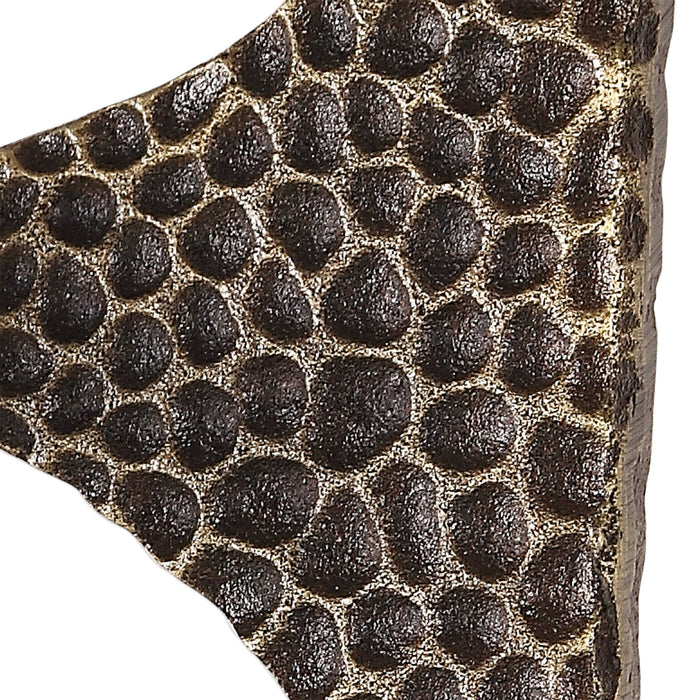 Goldia One Light Table Lamp Antique Golden Bronze-Lamps-Uttermost-Lighting Design Store