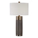 Brannock One Light Table Lamp Antique Brass-Lamps-Uttermost-Lighting Design Store