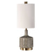 Darrin One Light Table Lamp Antique Brass-Lamps-Uttermost-Lighting Design Store