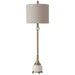 Natania One Light Buffet Lamp Antique Brass-Lamps-Uttermost-Lighting Design Store