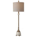 Natania One Light Buffet Lamp Antique Brass-Lamps-Uttermost-Lighting Design Store