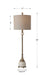 Natania One Light Buffet Lamp Antique Brass-Lamps-Uttermost-Lighting Design Store