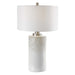 Georgios One Light Table Lamp Brushed Nickel-Lamps-Uttermost-Lighting Design Store