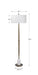 Minette One Light Floor Lamp Antique Brass-Lamps-Uttermost-Lighting Design Store