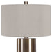 Taria One Light Table Lamp Antiqued Brushed Brass-Lamps-Uttermost-Lighting Design Store