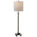 Parnell One Light Buffet Lamp Antique Brass-Lamps-Uttermost-Lighting Design Store