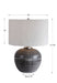 Mikkel One Light Table Lamp Brushed Nickel-Lamps-Uttermost-Lighting Design Store