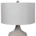 Felipe One Light Table Lamp Brushed Nickel-Lamps-Uttermost-Lighting Design Store