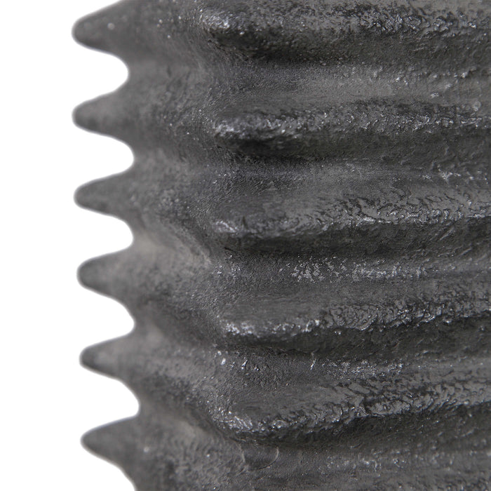 Sanderson One Light Table Lamp Charcoal Glaze-Lamps-Uttermost-Lighting Design Store