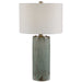 Callais One Light Table Lamp Brushed Nickel-Lamps-Uttermost-Lighting Design Store