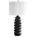Mendocino One Light Table Lamp Rustic Black-Lamps-Uttermost-Lighting Design Store