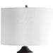 Mendocino One Light Table Lamp Rustic Black-Lamps-Uttermost-Lighting Design Store