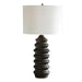 Mendocino One Light Table Lamp Rustic Black-Lamps-Uttermost-Lighting Design Store